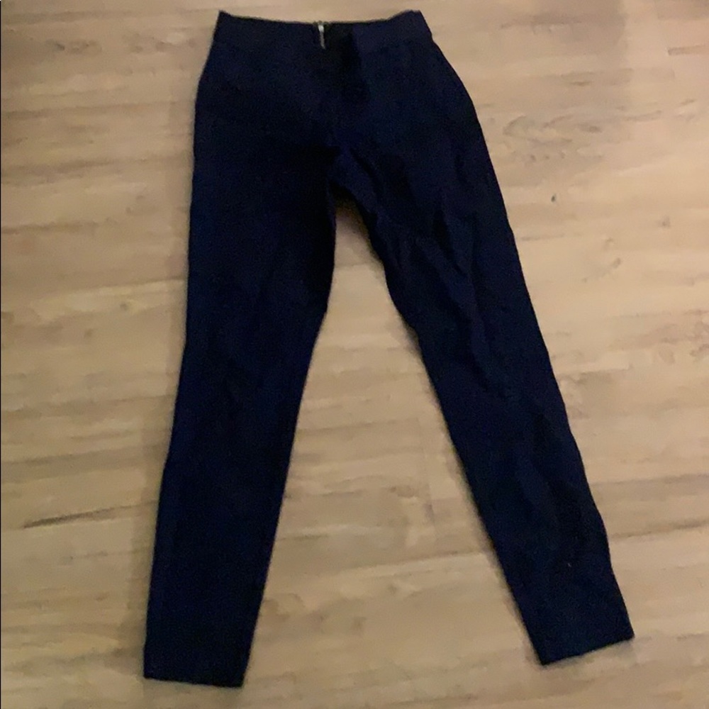 J.crew dark blue skinny stretchy pants